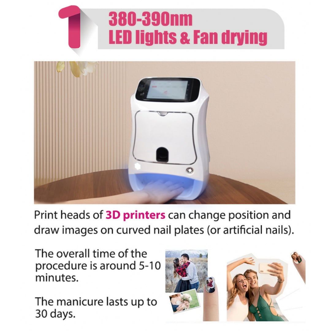 The Nail Printer | Prints 3D Nail Art Instantly
