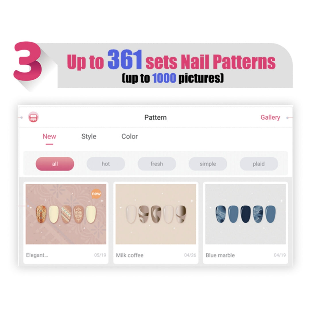 The Nail Printer | Prints 3D Nail Art Instantly