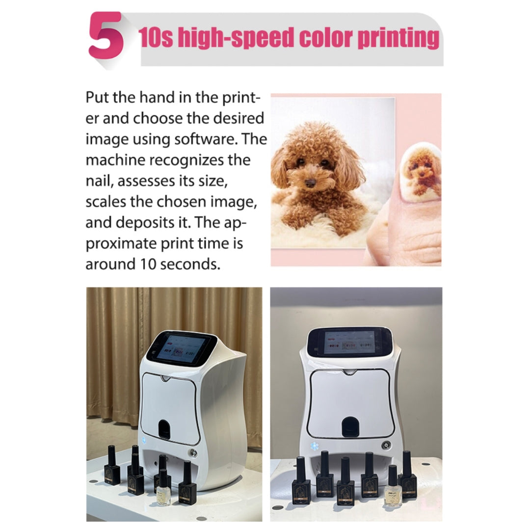 The Nail Printer | Prints 3D Nail Art Instantly