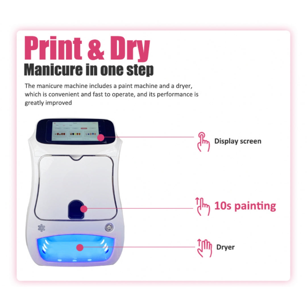 The Nail Printer | Prints 3D Nail Art Instantly